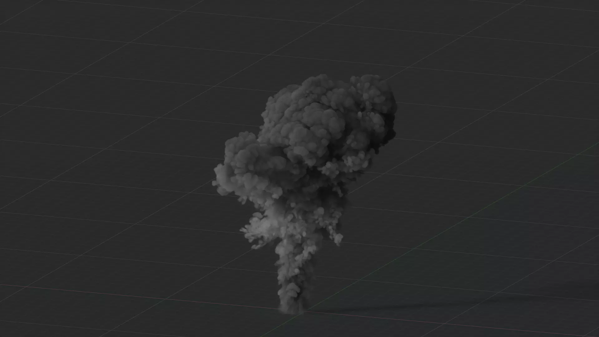 Smoke Explosion Animation 3D model_19