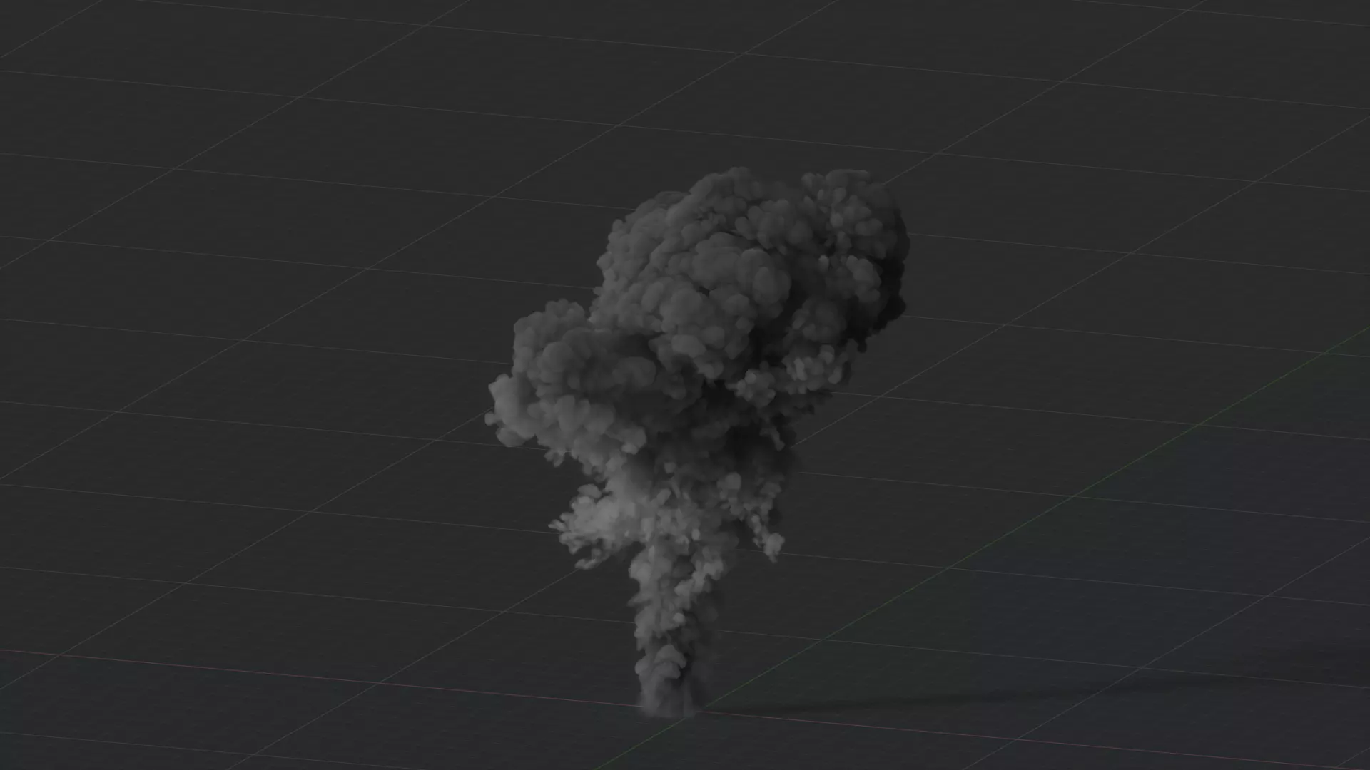 Smoke Explosion Animation 3D model_20