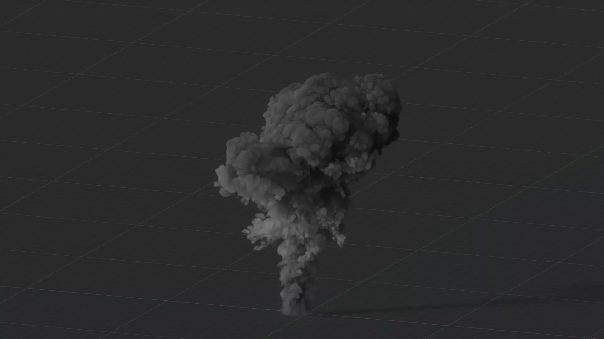 Smoke Explosion Animation 3D model_21