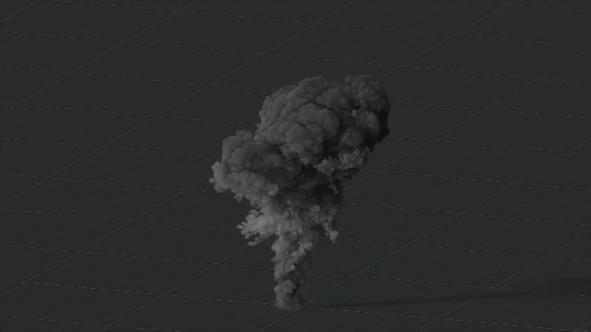 Smoke Explosion Animation 3D model_17