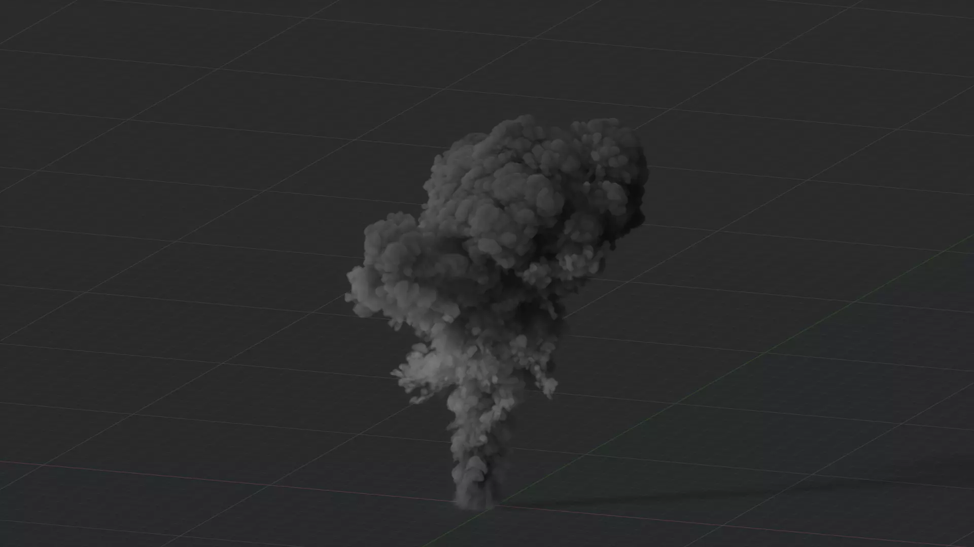 Smoke Explosion Animation 3D model_22