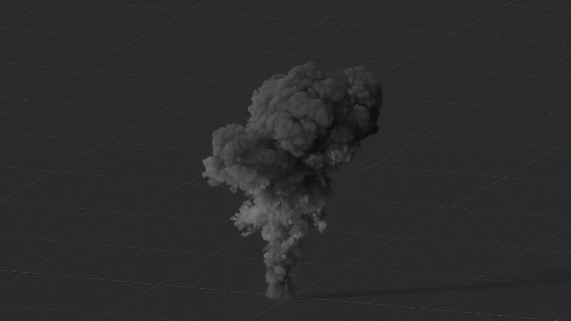 Smoke Explosion Animation 3D model_27