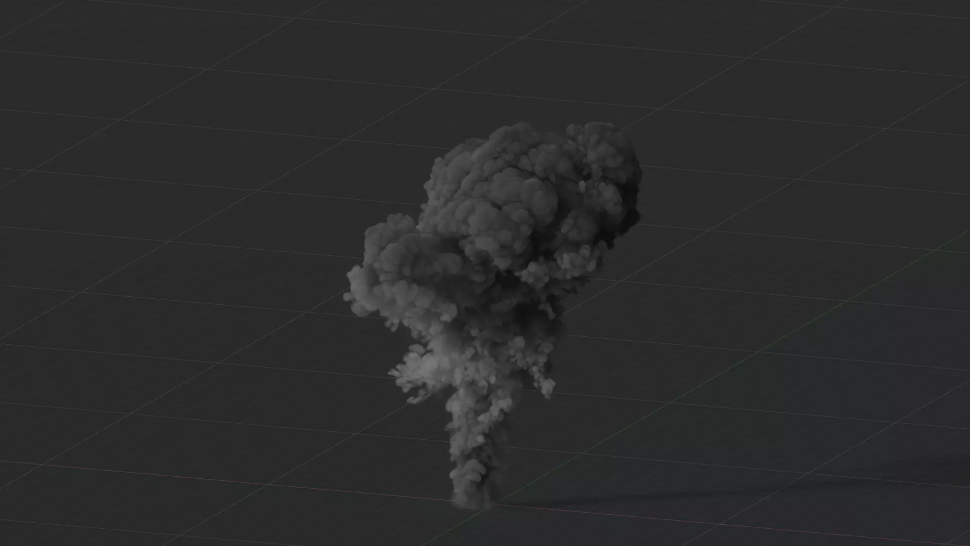 Smoke Explosion Animation 3D model_18