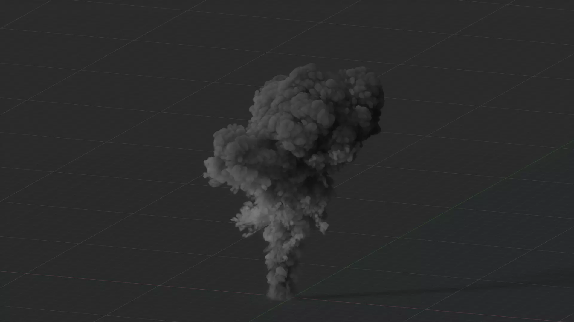 Smoke Explosion Animation 3D model_26