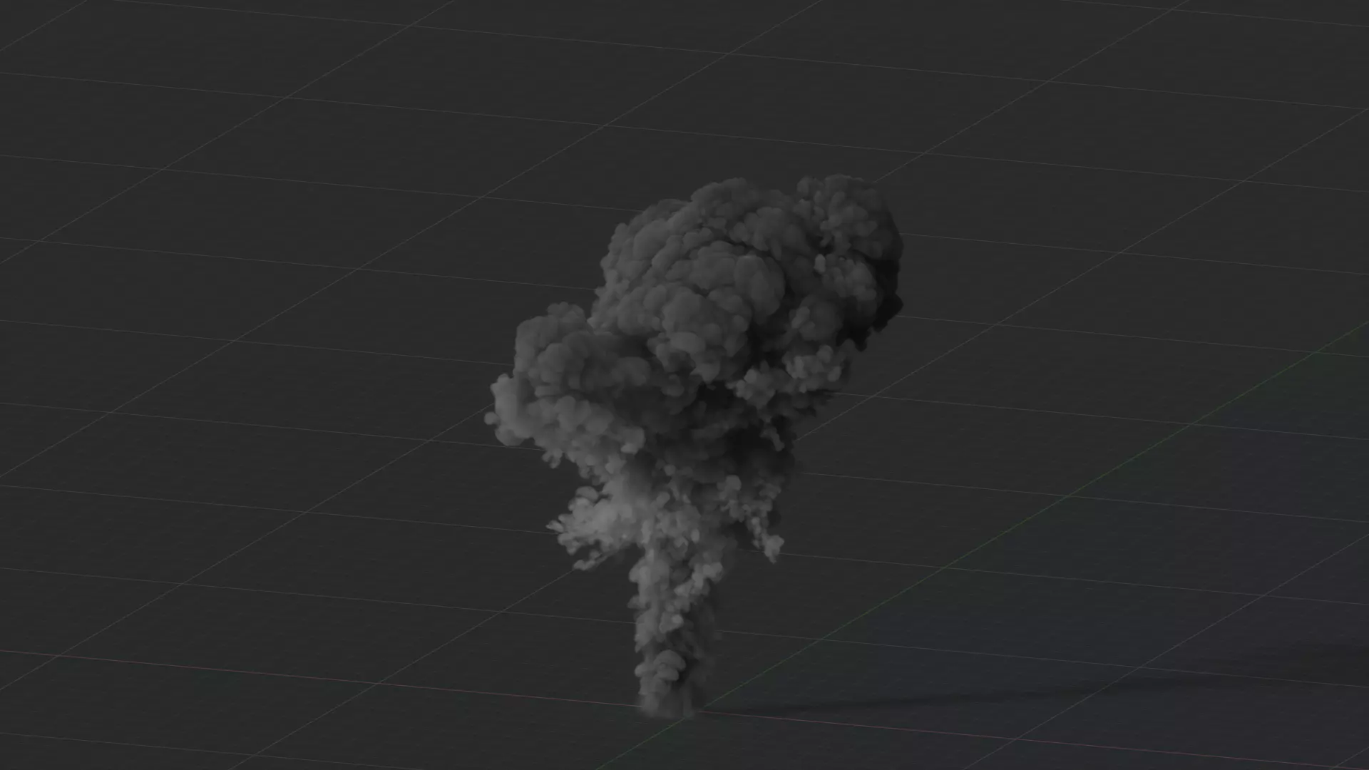 Smoke Explosion Animation 3D model_16