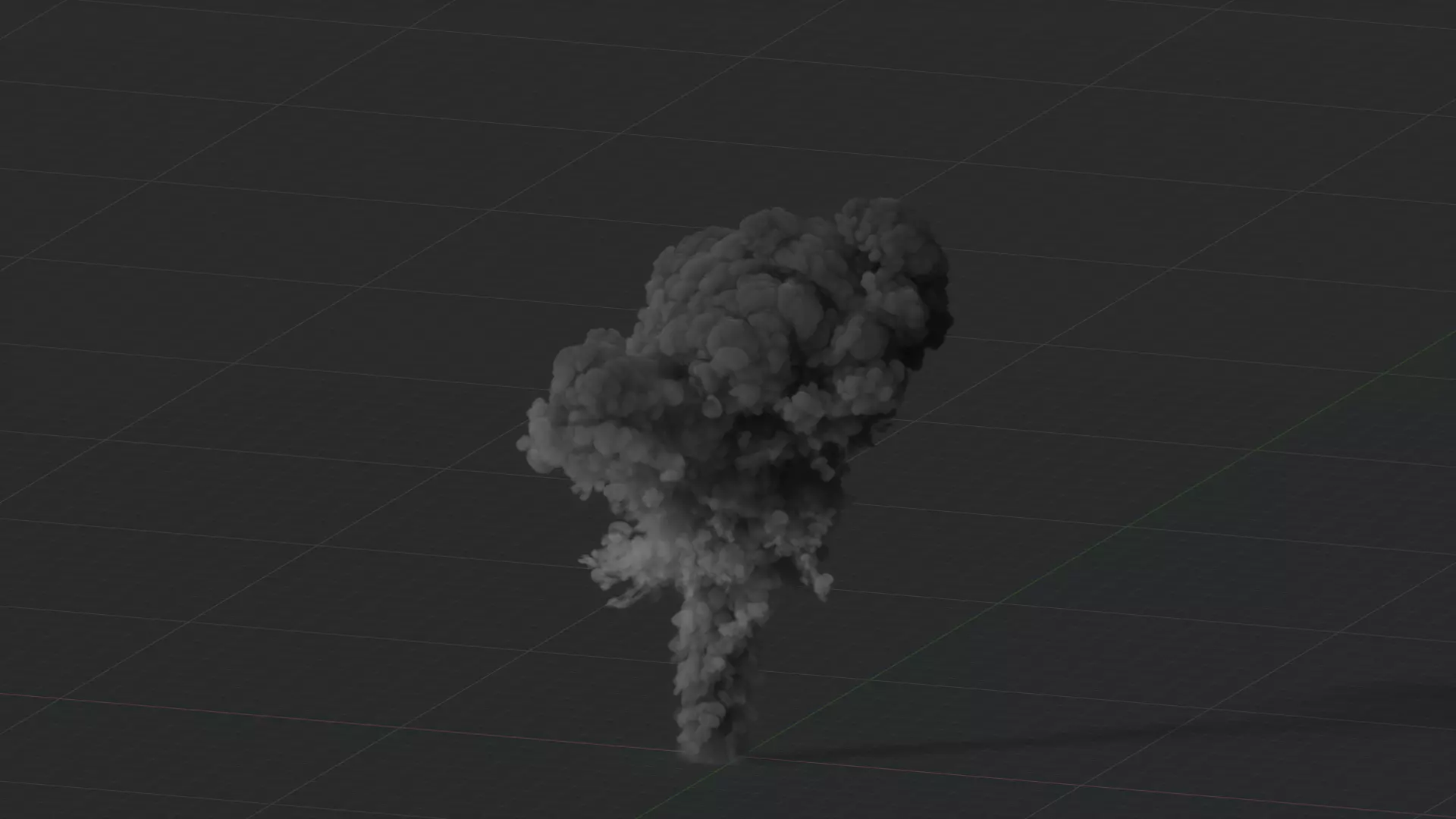 Smoke Explosion Animation 3D model_9