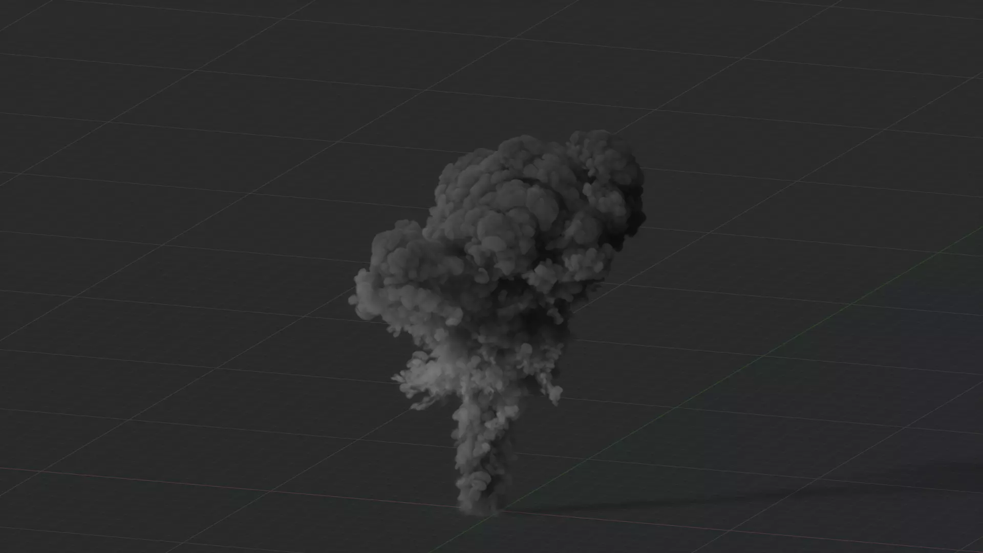 Smoke Explosion Animation 3D model_12