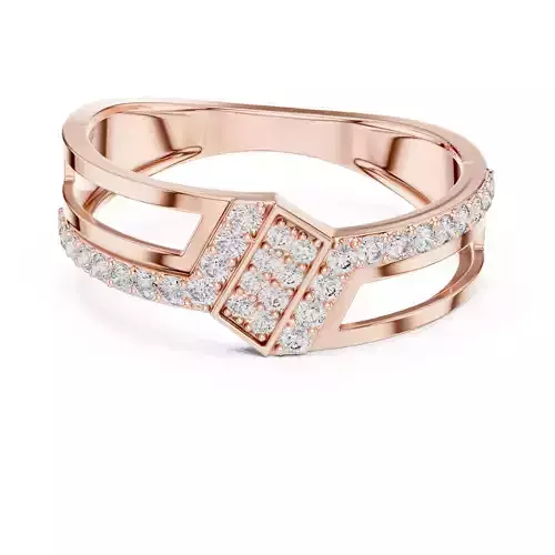 Diamond Band Ring 3dm stl renders animation videos details 