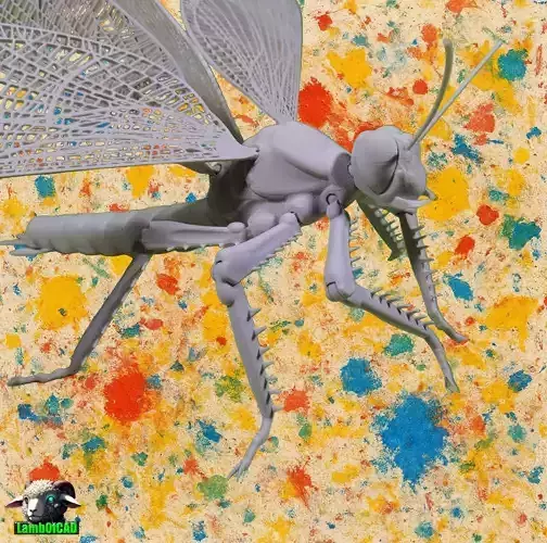 Dragonfly for Painting