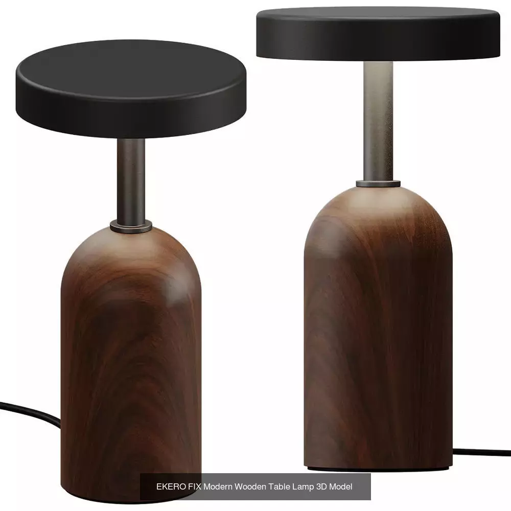 100 Table Lamp combo 3D Model 3D Model Collection_22