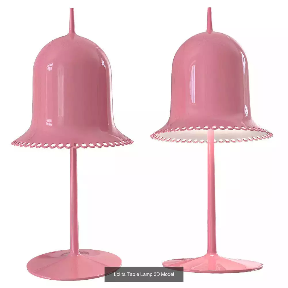 100 Table Lamp combo 3D Model 3D Model Collection_24