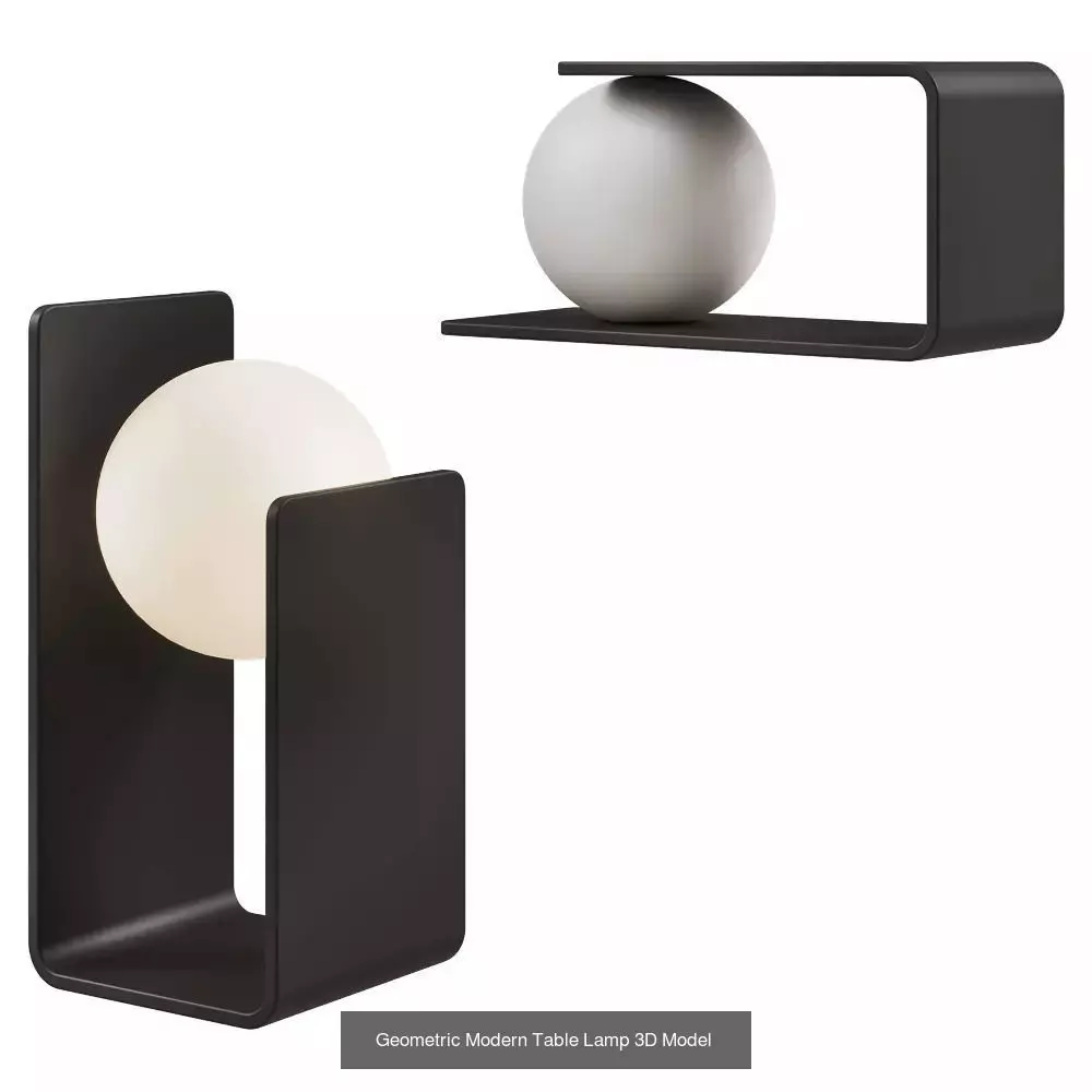 100 Table Lamp combo 3D Model 3D Model Collection_113