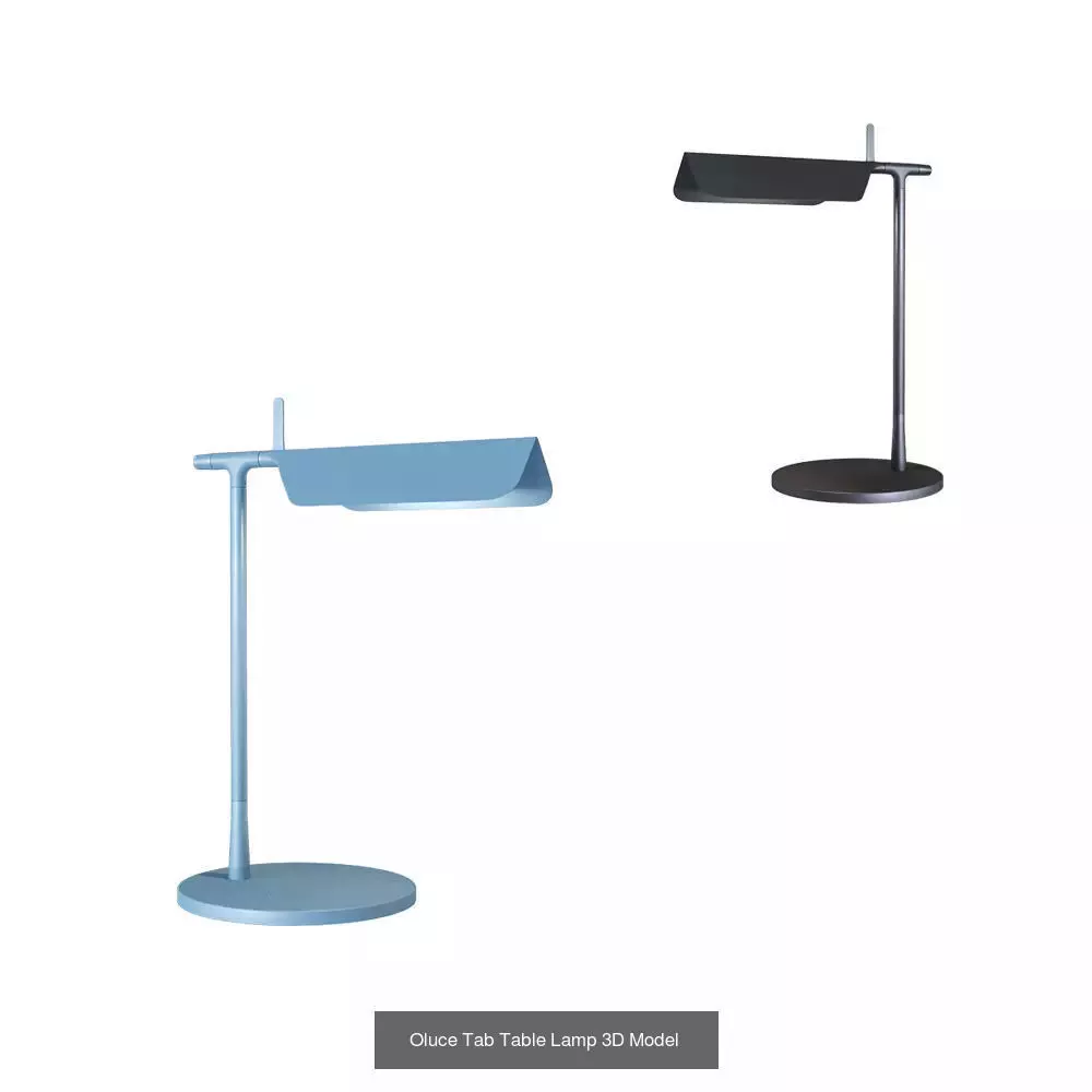 100 Table Lamp combo 3D Model 3D Model Collection_37