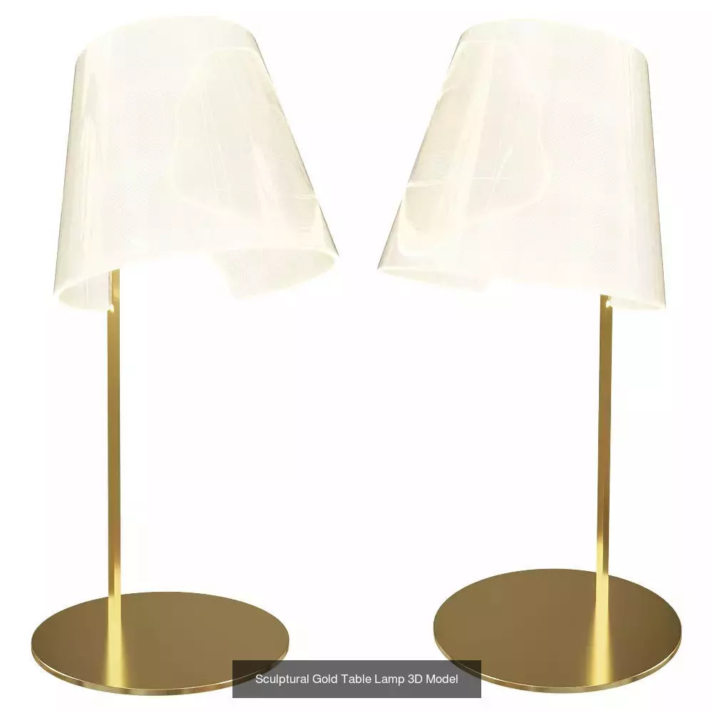 100 Table Lamp combo 3D Model 3D Model Collection_114