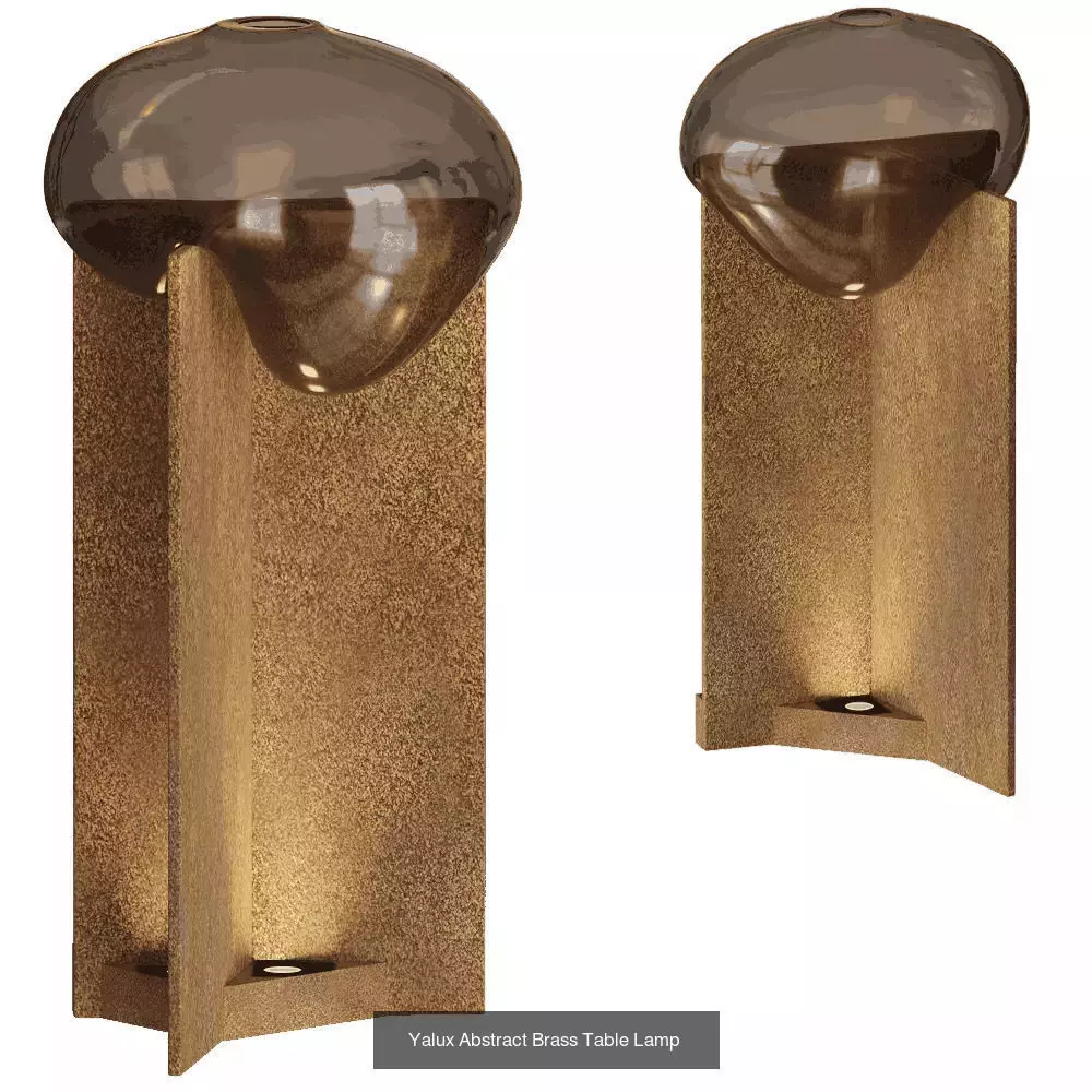 100 Table Lamp combo 3D Model 3D Model Collection_60