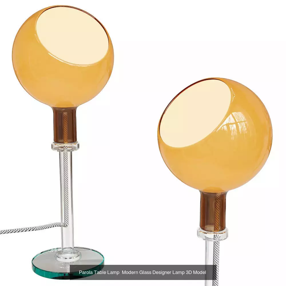 100 Table Lamp combo 3D Model 3D Model Collection_40