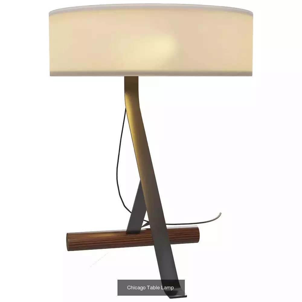 100 Table Lamp combo 3D Model 3D Model Collection_43