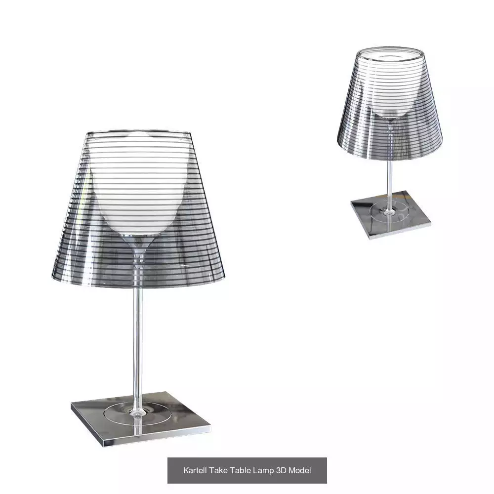 100 Table Lamp combo 3D Model 3D Model Collection_35
