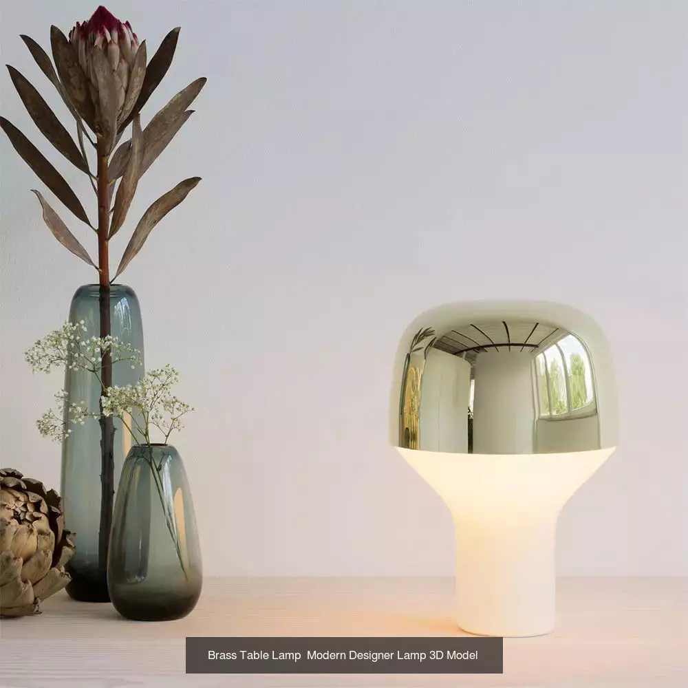 100 Table Lamp combo 3D Model 3D Model Collection_41