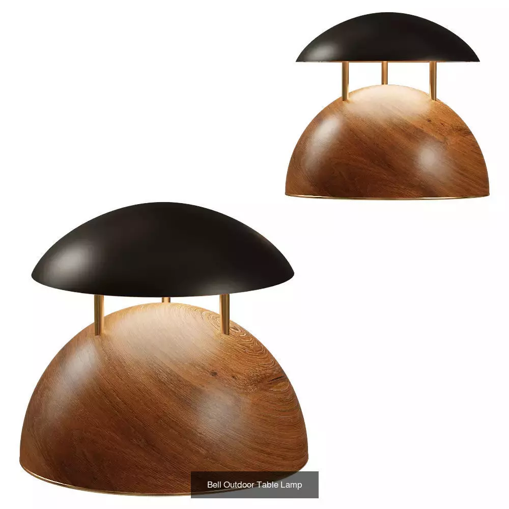 100 Table Lamp combo 3D Model 3D Model Collection_53