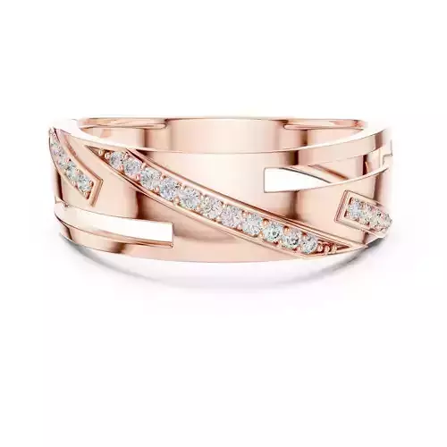 Diamond Band Ring 3dm stl renders animation videos details  3D print model