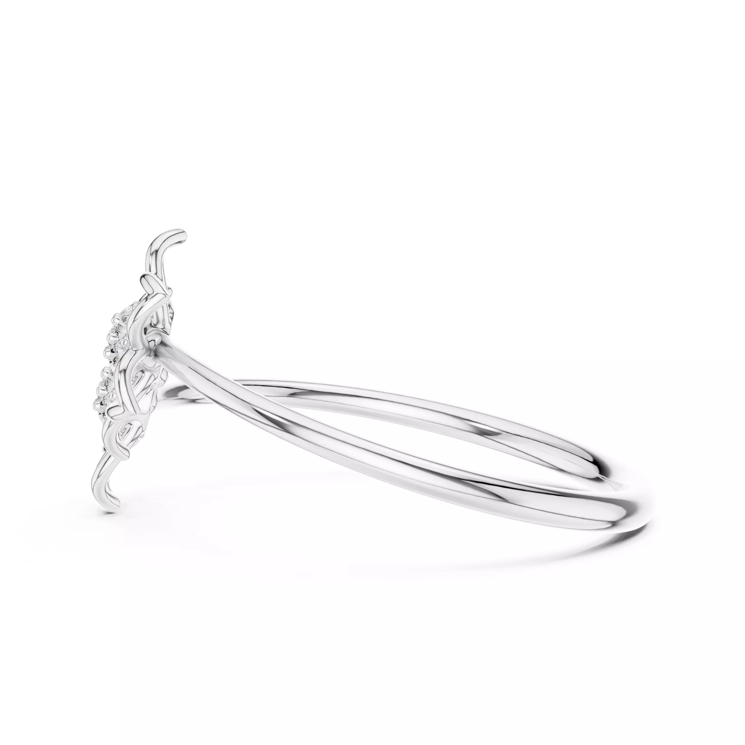 Ultra light wt minimalist Ring 3dm stl renders animation videos 3D print model_8