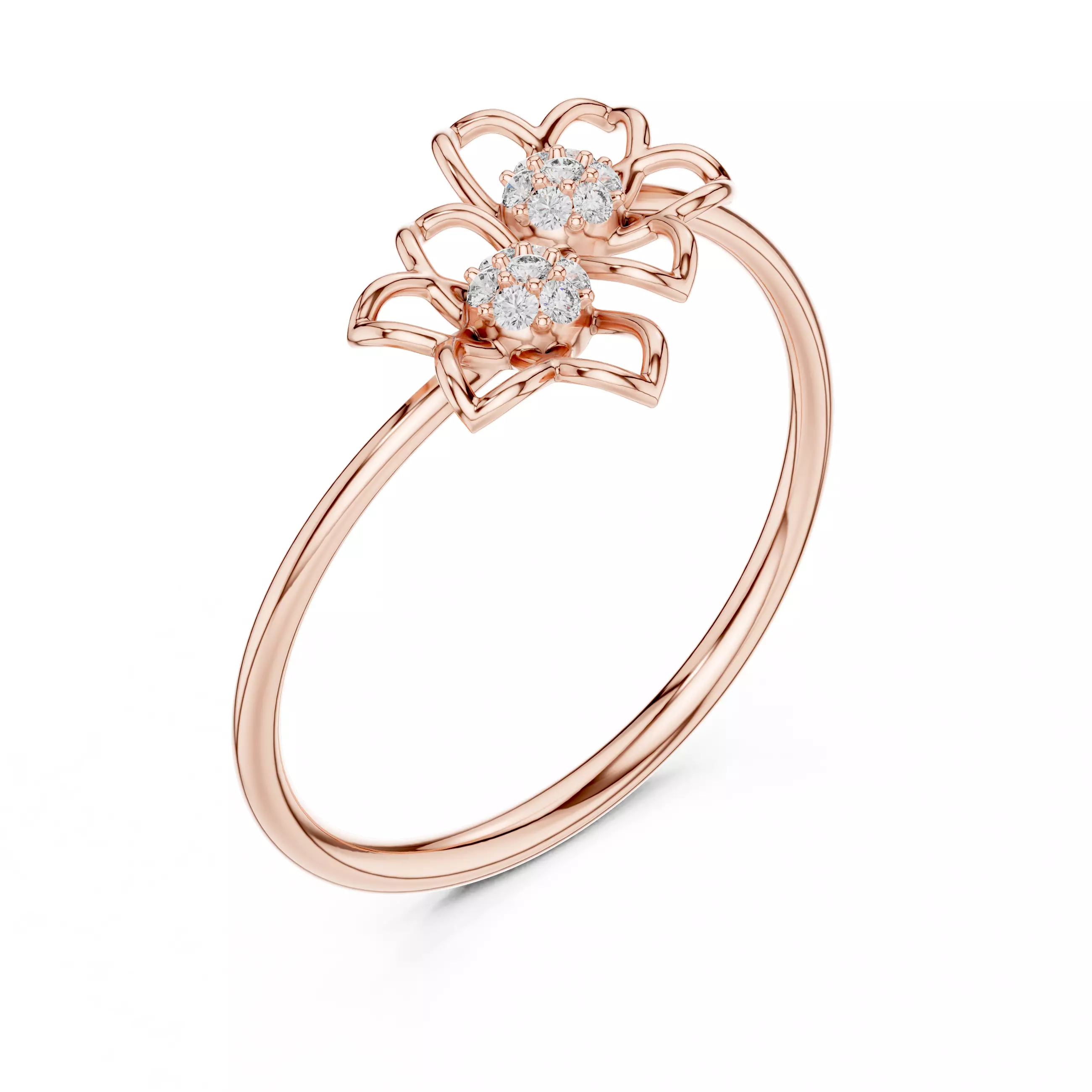 Ultra light wt minimalist Ring 3dm stl renders animation videos 3D print model_4