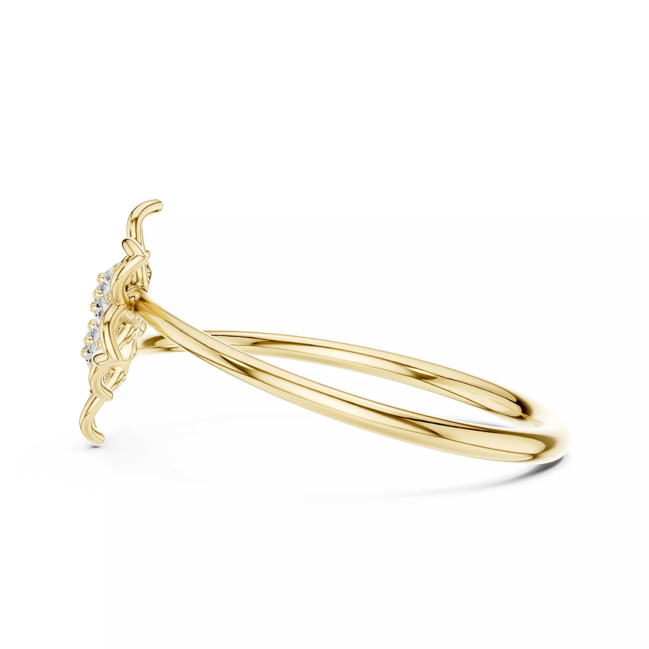 Ultra light wt minimalist Ring 3dm stl renders animation videos 3D print model_12