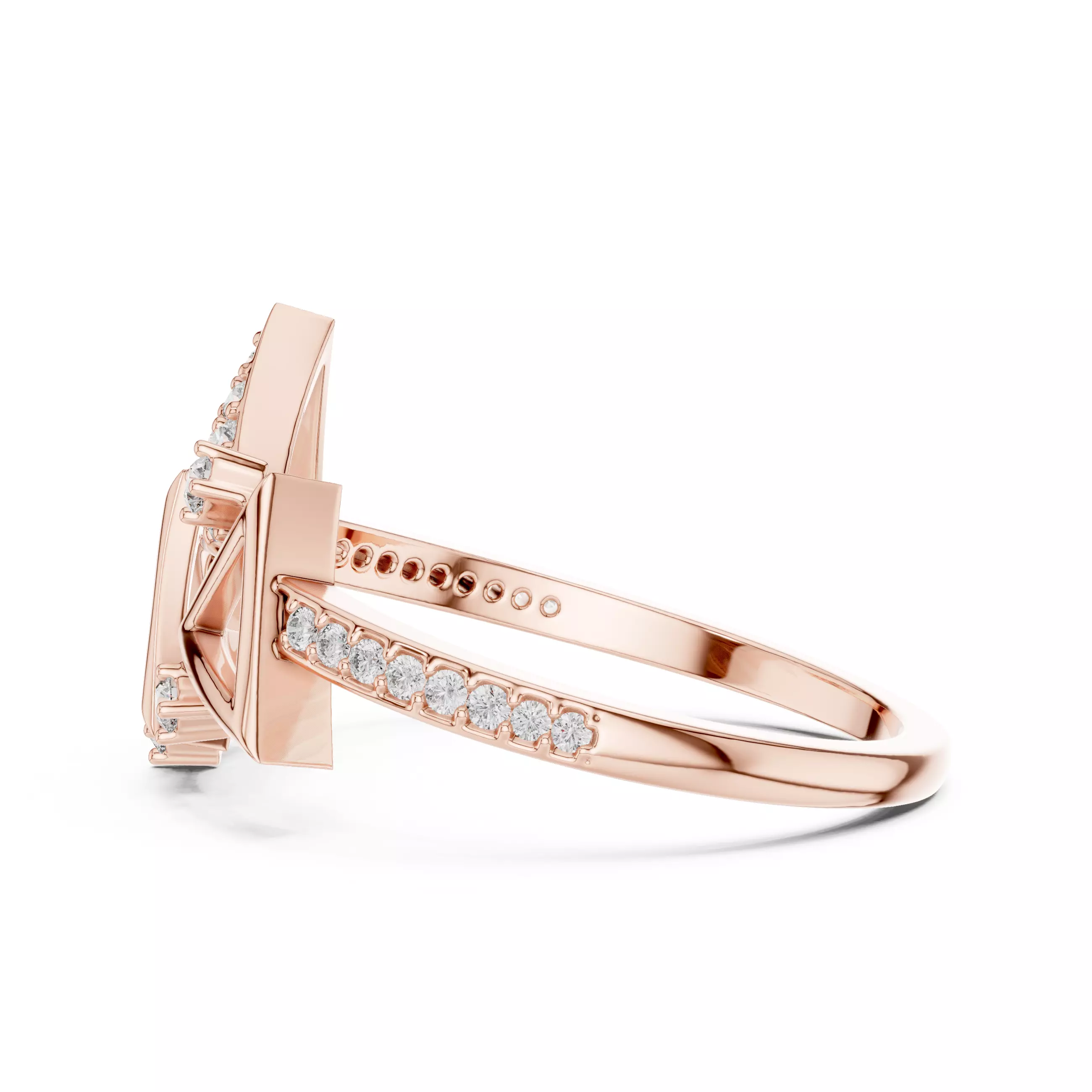 Ultra light wt minimalist Ring 3dm stl renders animation videos 3D print model_5