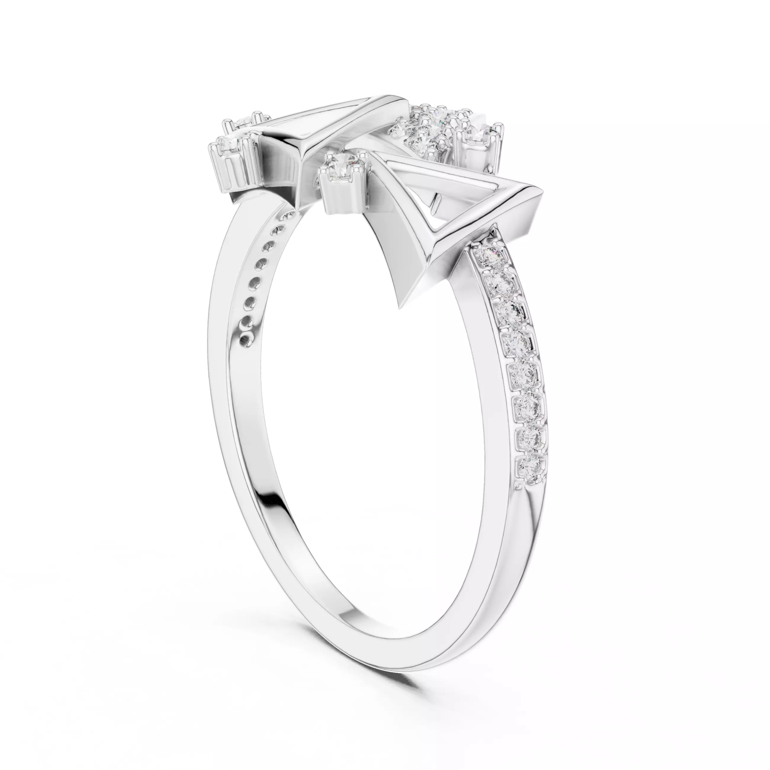 Ultra light wt minimalist Ring 3dm stl renders animation videos 3D print model_6