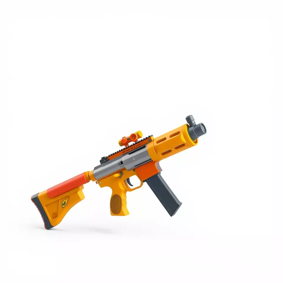 Vibrant Assault Rifle model pack Low-poly 3D model_3