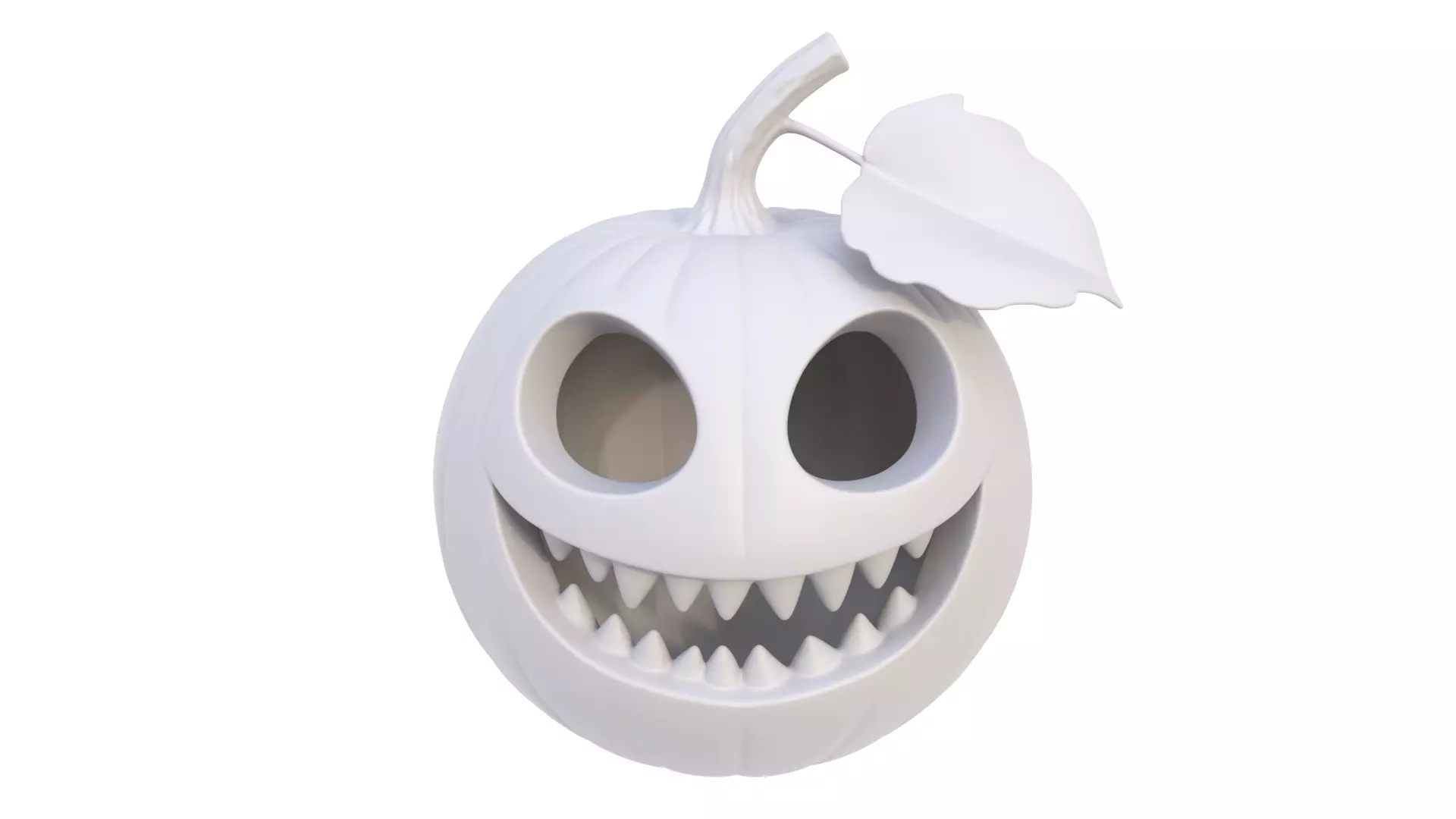 Halloween pumpkin 3D model_5