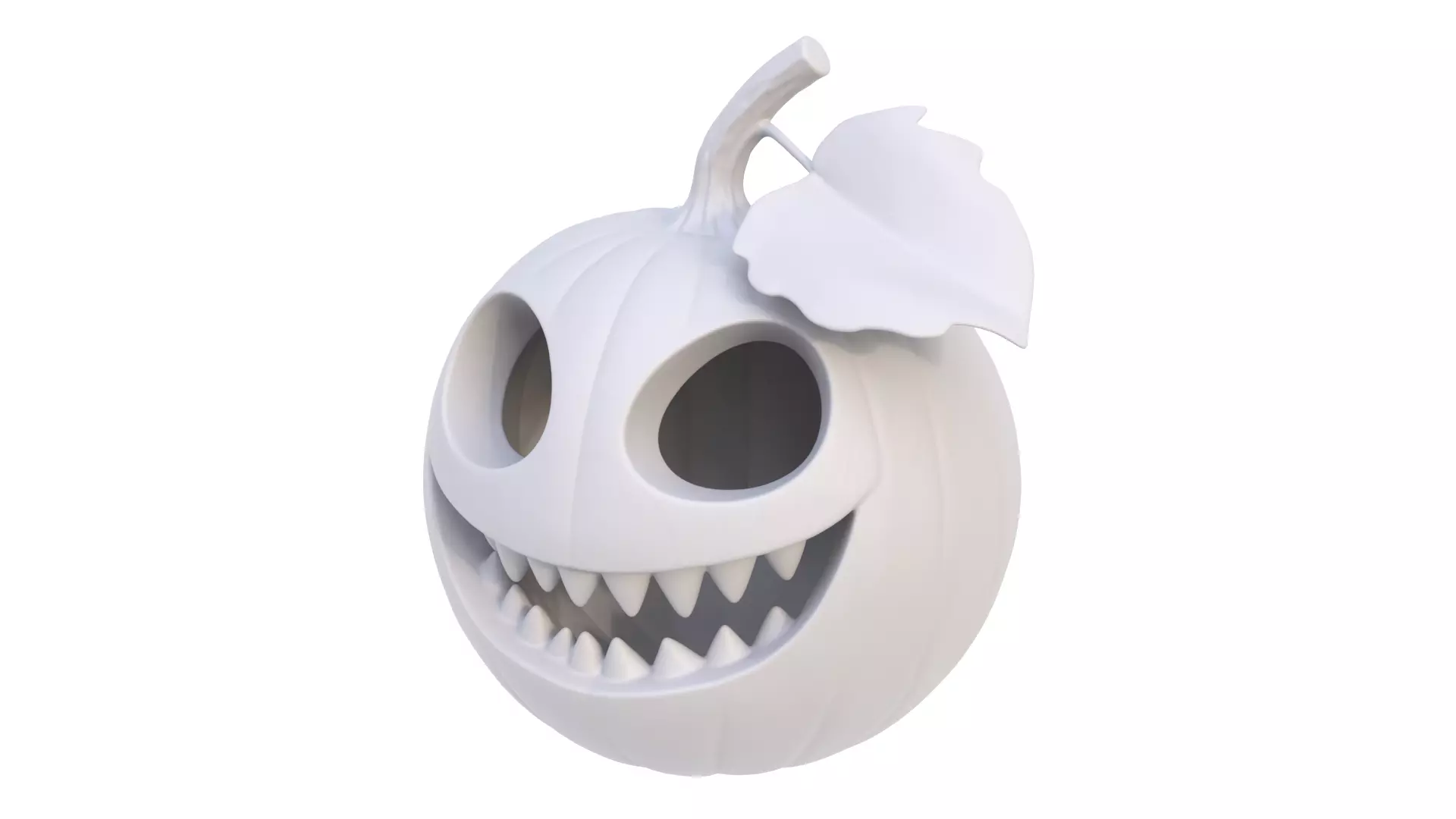 Halloween pumpkin 3D model_0
