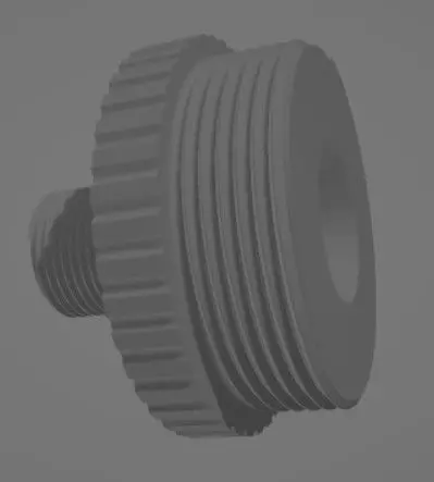 Amoeba Replica Adapter to M14 magazines 3D print model_1