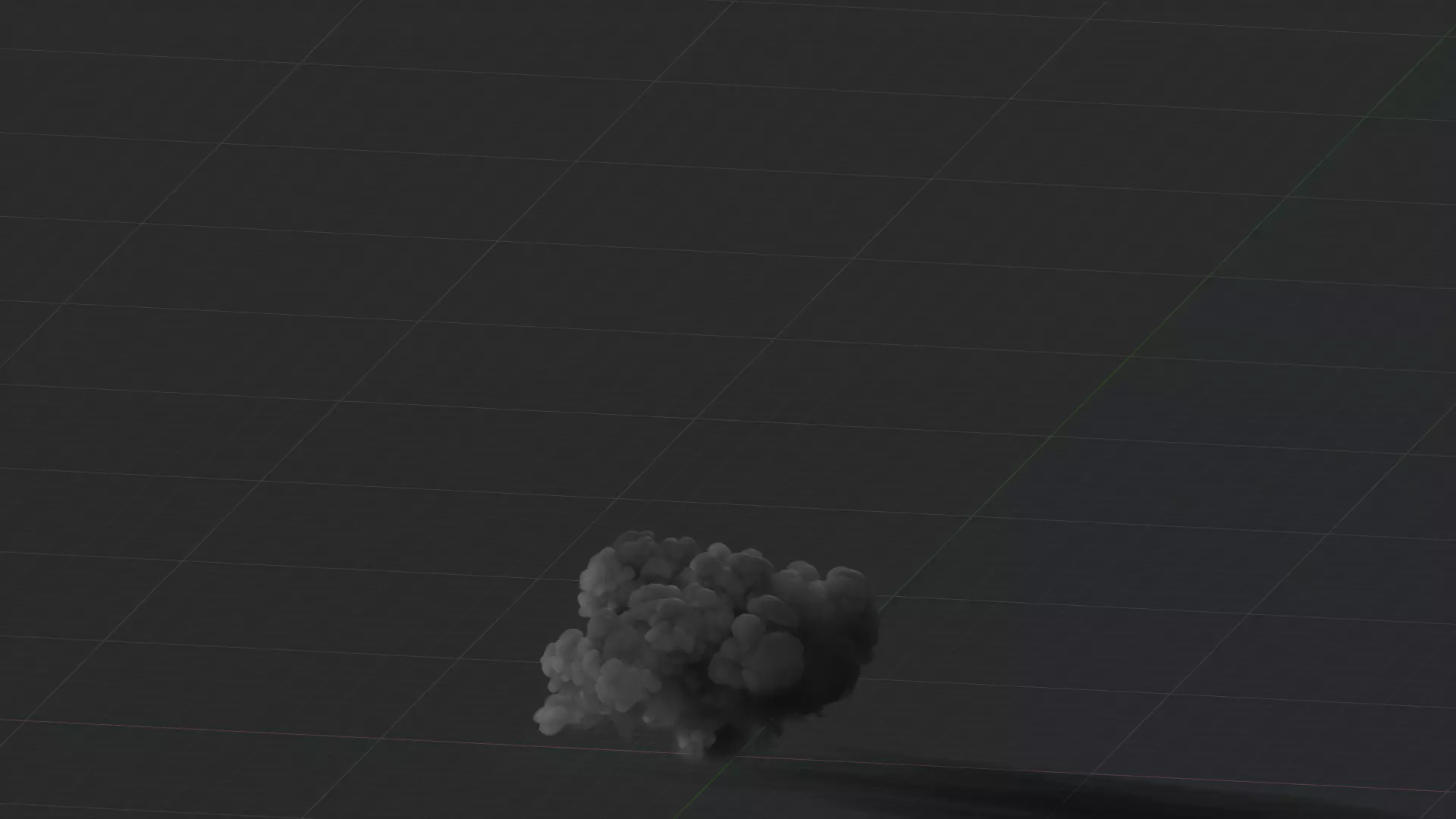 3D Explosive Smoke Animation 3D model_2