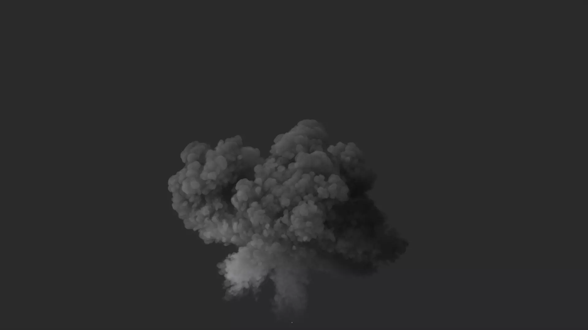 3D Explosive Smoke Animation 3D model_0
