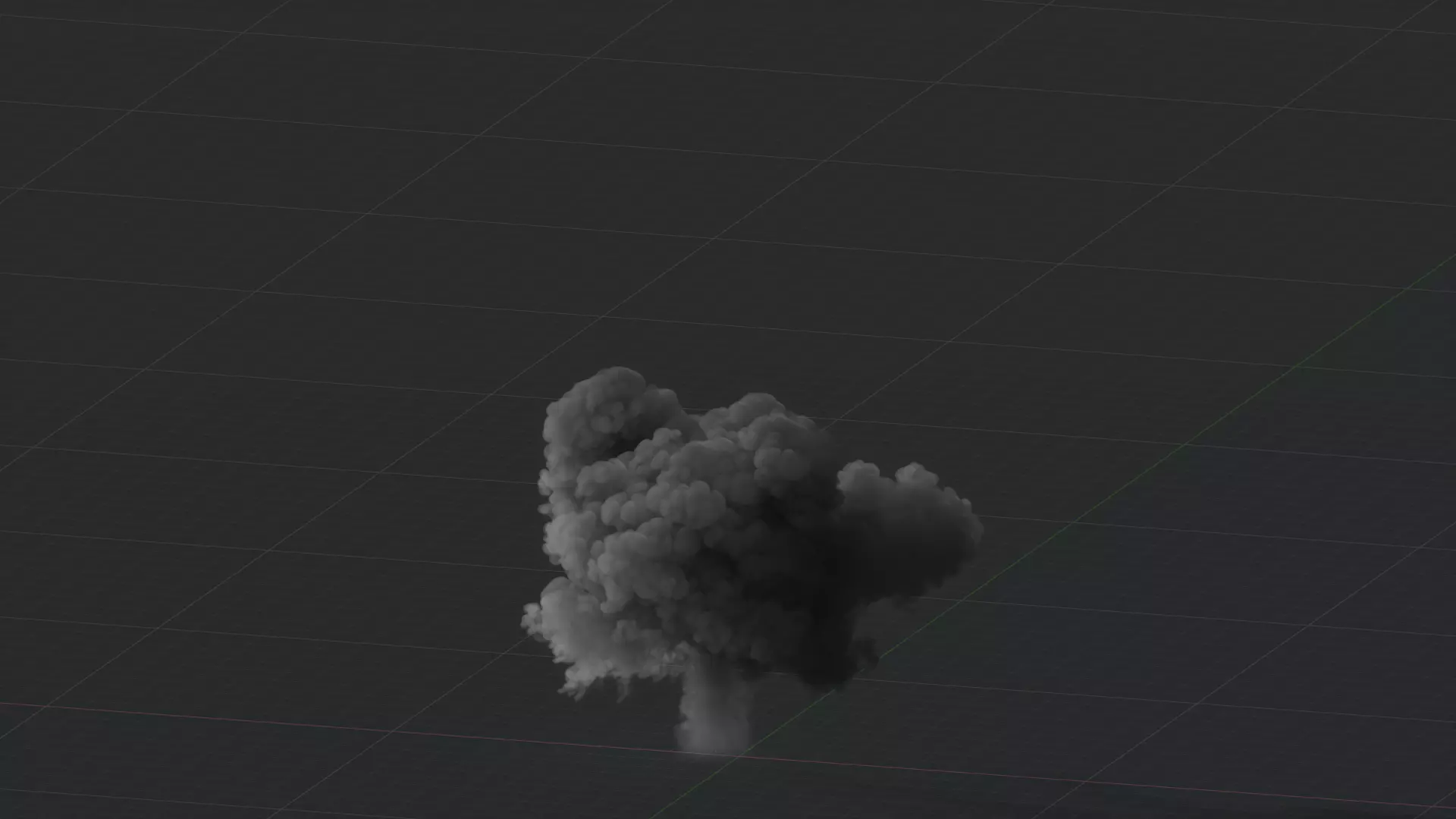3D Explosive Smoke Animation 3D model_5