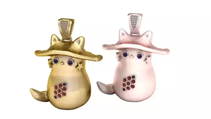 ANIMALS GOLD PENDANT 