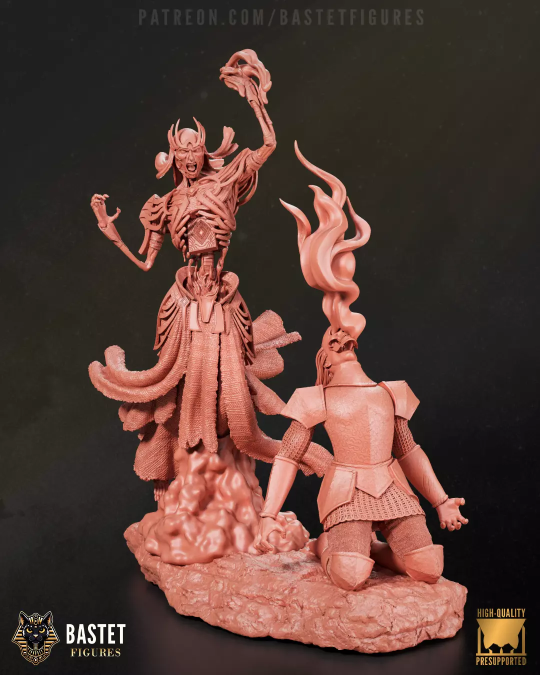 Vecna Miniature 32mm I Dungeon and Dragons 3D print model