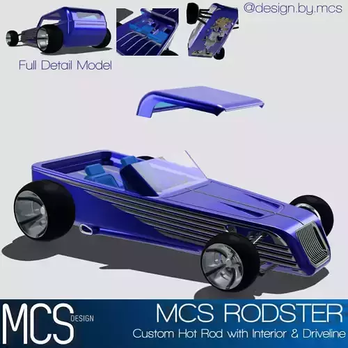 RODSTER Custom Hotrod with Interior n Driveline