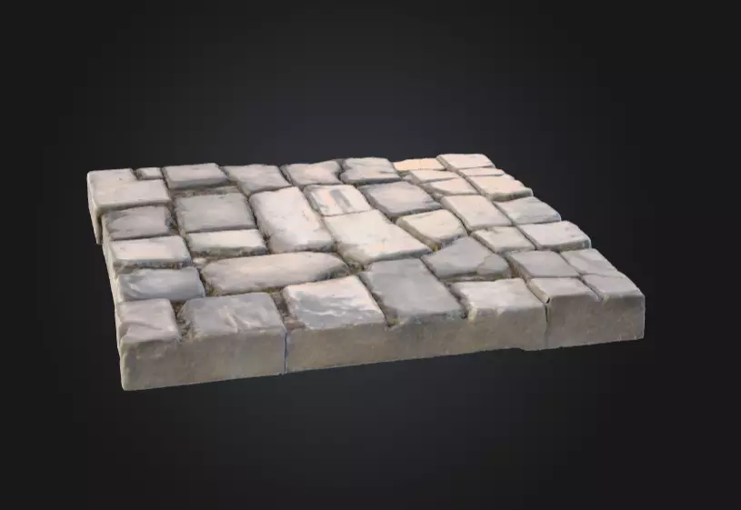 Stone Pathway in Darkness Texture_6