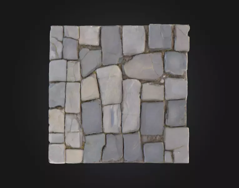 Stone Pathway in Darkness Texture_0