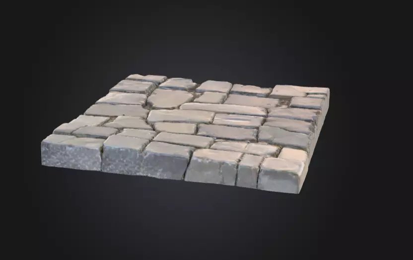 Stone Pathway in Darkness Texture_1