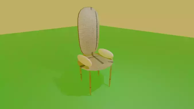 Modern 3D Chair Furniture Model