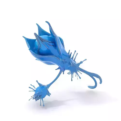 Alien Flora Blue Blossom model pack