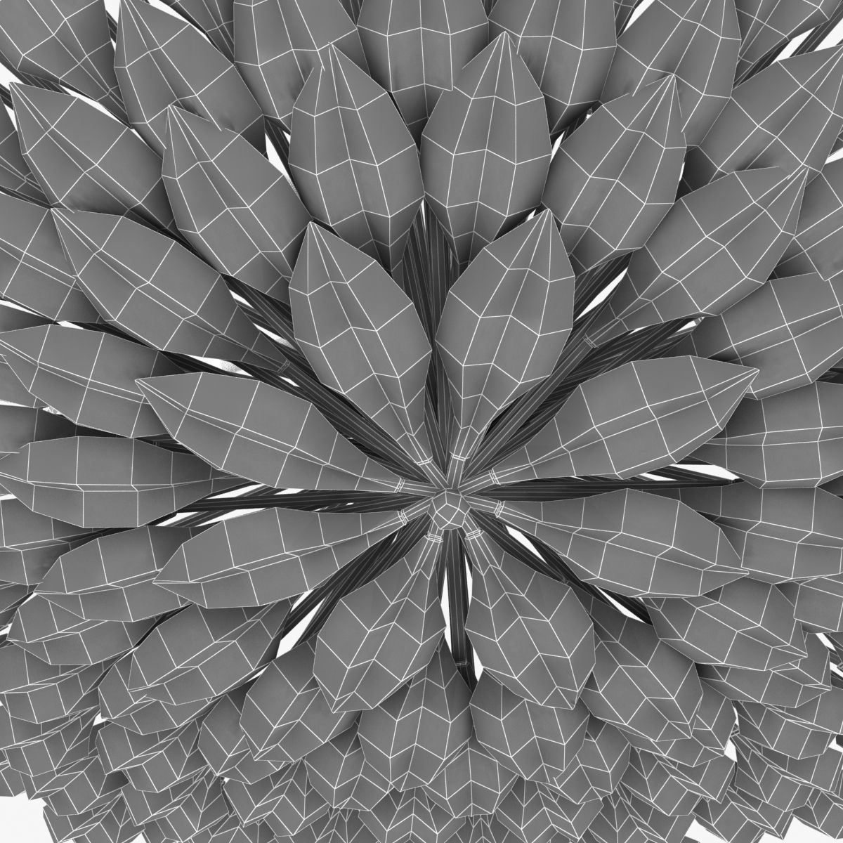 CRYSTORAMA BROCHE 6 LIGHT ANITQUE GOLD SEMI-FLUSH II round chand 3D model_6