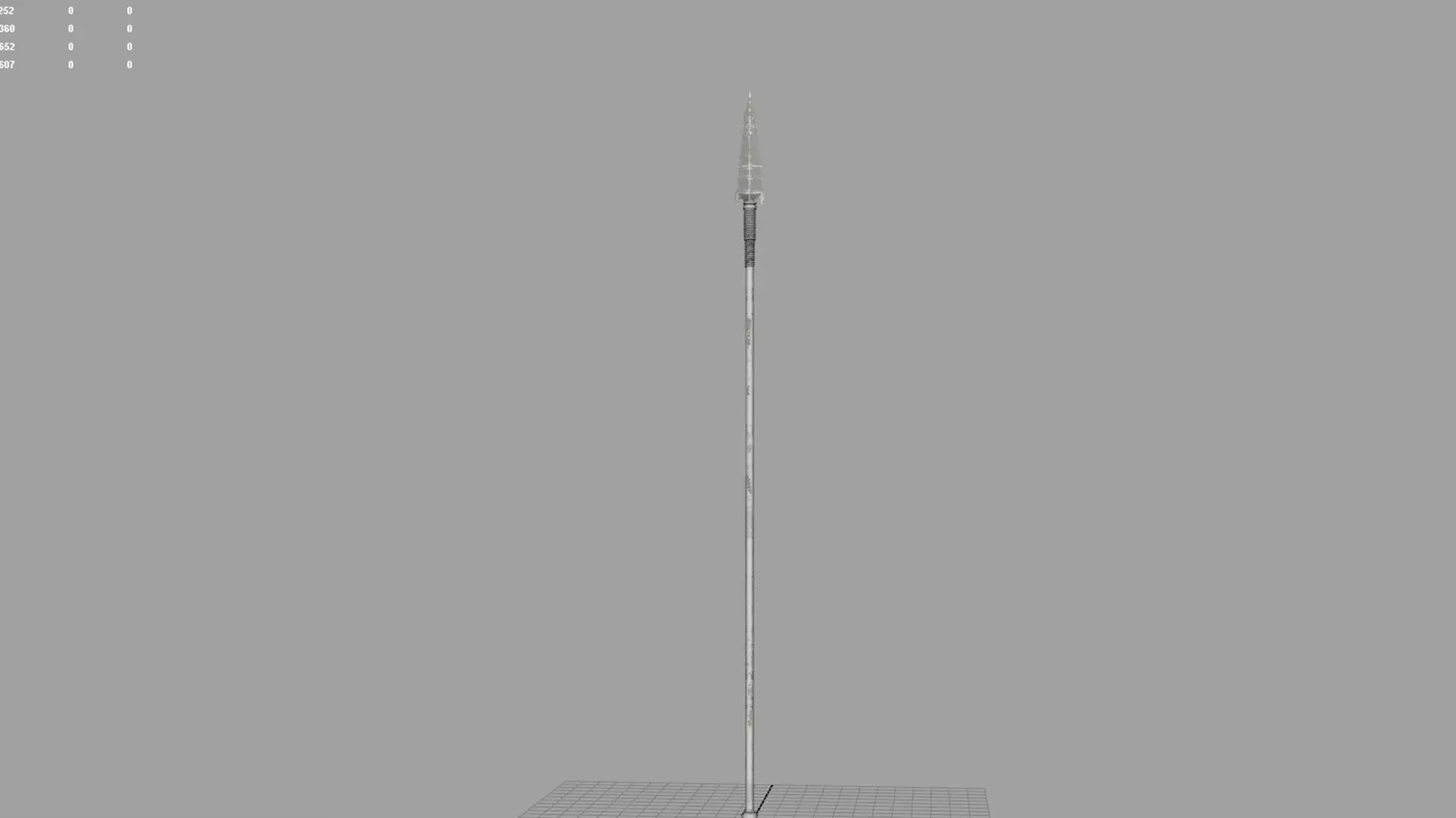 Spear 3D model_5