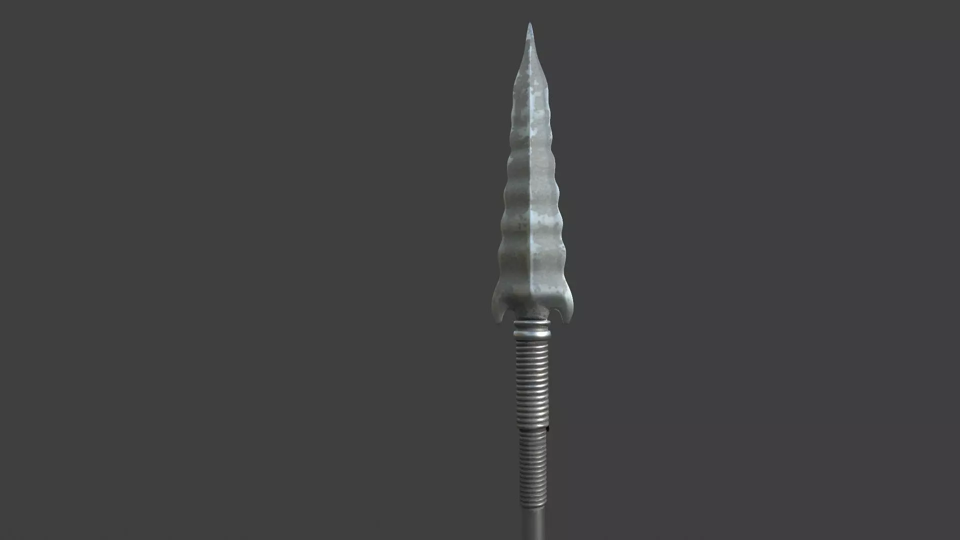 Spear 3D model_2