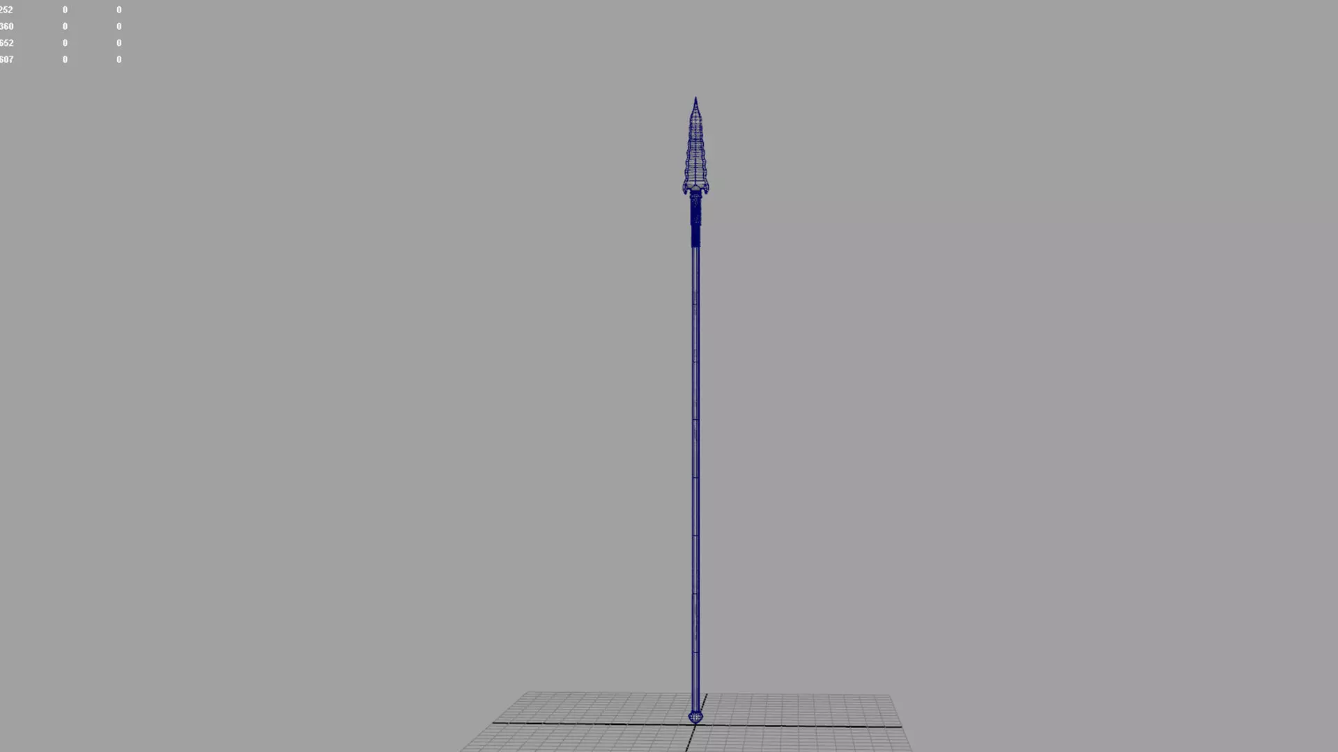 Spear 3D model_6