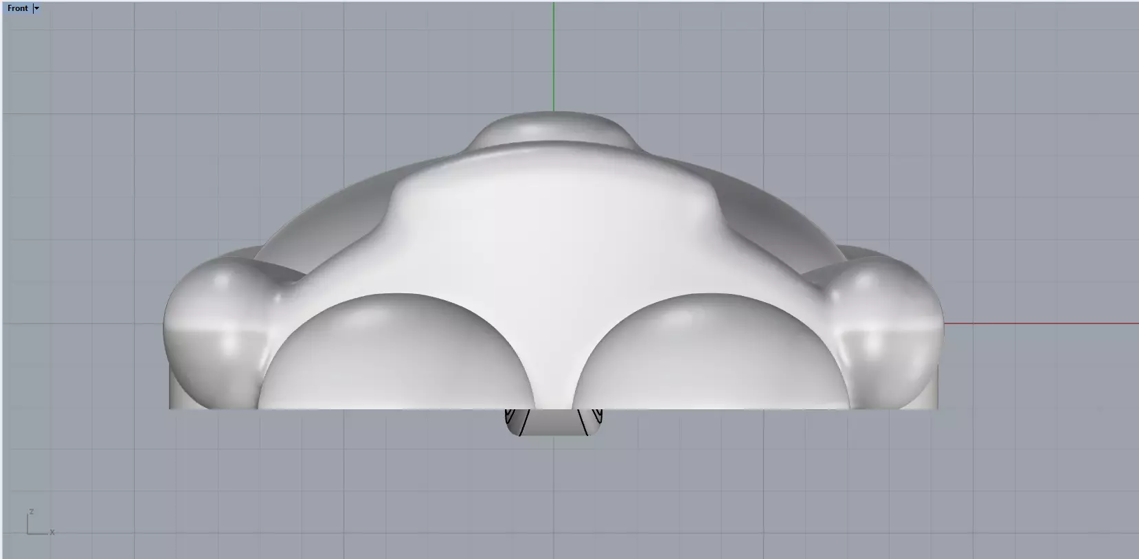 Light bear pendant model 701 3D print model_6